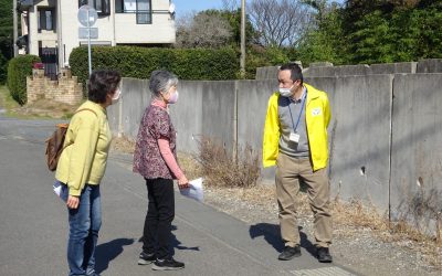 浜津賀台さろんで「認知症徘徊高齢者捜索模擬訓練」が行われました！